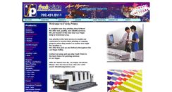 Desktop Screenshot of freshprintznv.com